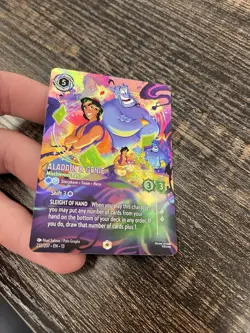 Aladdin & Genie Mischievous Pals ENCHANTED Disney Lorcana TCG 10/10 - Image 2