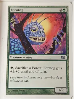 Foratog - 8th Edition Core Set - Magic the Gathering MTG Nice! - Image 1