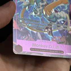 One Piece TCG Monkey D Luffy P-099 Promo Card Game Event Pack Vol. 8 Gear 5 - Image 2