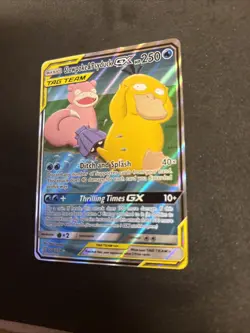 Pokemon Card Slowpoke & Psyduck GX Tag Team Alt Art 218/236 Unified Minds - Image 5