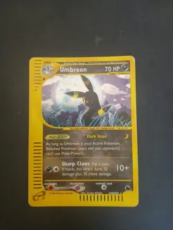 Pokemon card 2003 Skyridge Umbreon Holo ENG H30/H32 WOTC E-Reader Series HP - Image 1