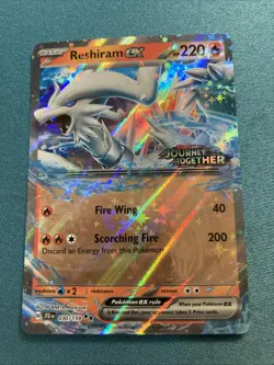 Pokemon TCG Reshiram EX Double Rare Holo Card 030/159 Mint Condition - Image 1