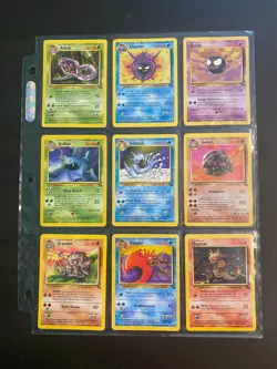 Fossil Set - Pokemon Cards Bundle - Complete Common and Uncommon - 1999 WOTC - Image 1