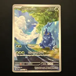 Heracross Paldea Evolved Illustration Rare Pokemon TCG Card 194/193 - Image 1