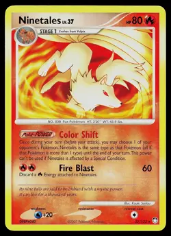 Pokemon Card - Ninetales Mysterious Treasures 32/123 Rare - Image 1