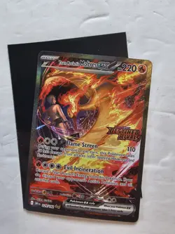 Pokemon TCG Team Rockets Moltres EX Destined Rivals Card 229/182 Illustration - Image 1