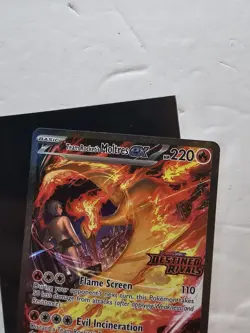 Pokemon TCG Team Rockets Moltres EX Destined Rivals Card 229/182 Illustration - Image 2