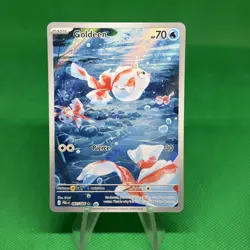 Goldeen 087/084 NM Pitch Black Illustration Rare 2026 English Pokemon Card - Image 1