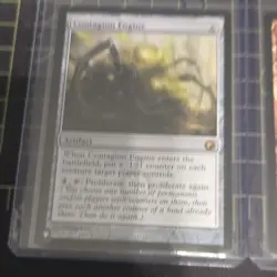 Magic: The Gathering 3-Card Lot: Contagion Engine, Valakut, Defense Heart - Image 2