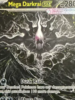 🌟CHASE CARD *10 Worthy Mega Darkrai EX 116/084 PBL SIR Akira Egawa POKEMON TCG - Image 2