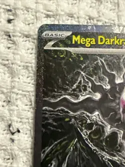 🌟CHASE CARD *10 Worthy Mega Darkrai EX 116/084 PBL SIR Akira Egawa POKEMON TCG - Image 3