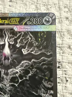 🌟CHASE CARD *10 Worthy Mega Darkrai EX 116/084 PBL SIR Akira Egawa POKEMON TCG - Image 4