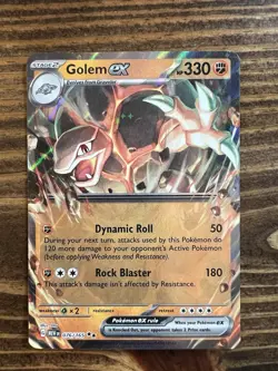 Golem ex - 076/165 - Pokemon 151 Ultra Rare Holo Card - NM - Image 1
