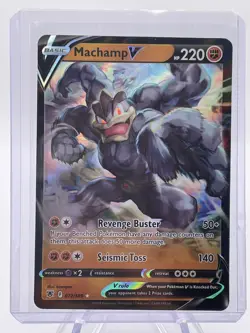 Machamp V 072/189 Astral Radiance Ultra Rare NM Pokemon Card - Image 1