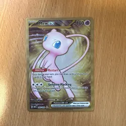 Mew ex - (151 Metal Card) 205/165 Sv: Scarlet & Violet 151 Regular - Image 1