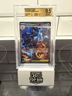 Pokemon Card - BGS 9.5 Mega Charizard X EX 125/094 - Phantasmal Flames GEM MINT - Image 1