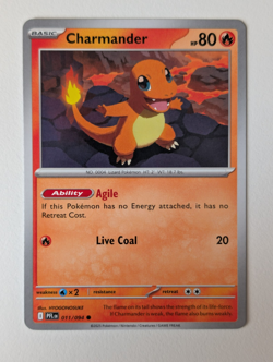 011/094 Charmander : Uncommon Card : Phantasmal Flames : Pokemon TCG - Image 2