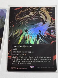 Lavaclaw Reaches 0067 Borderless Edge of Eternities Foil #67 - Image 1