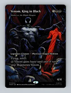 Magic the Gathering - Venom, King in Black (Borderless) (MAR) #22 - Image 1