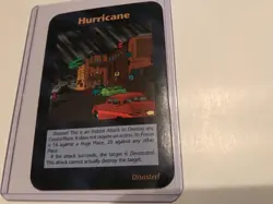 HURRICANE : Illuminati INWO CCG Plot card, 1996 Limited Original TCG, Disaster - Image 2