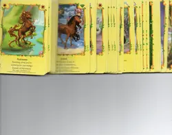 Bella Sara CCG - Sunflowers - Complete 55 Card Non-Foil Set + Sticker Set - Image 1