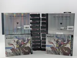 Lot of (24) Magic the Gathering Final Fantasy Collector Booster Omega Pack - Image 1