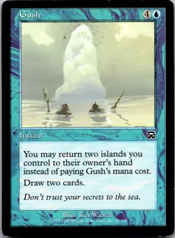 Gush 82 Common Mercadian Masques Magic: The Gathering Moderately Played - Image 1
