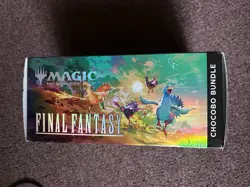 Magic The Gathering Final Fantasy Chocobo Bundle Box Dinged Coners - Image 3