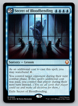 Secret of Bloodbending FOIL - MTG Avatar: The Last Airbender TLA - Image 1
