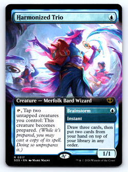 Harmonized Trio Extended Art - Secrets of Strixhaven - MTG - Image 1