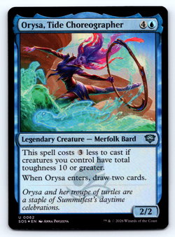 Orysa, Tide Choreographer - FOIL - Secrets of Strixhaven - MTG - Image 1