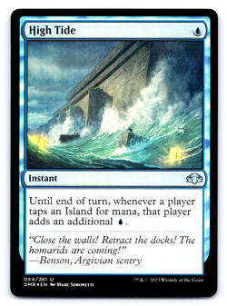 High Tide FOIL - Dominaria Remastered - MTG - Image 1