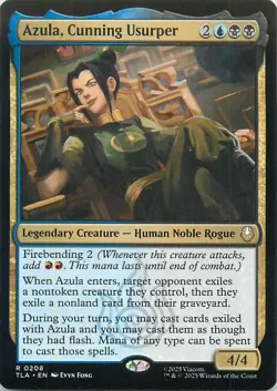 Azula, Cunning Usurper - R208 - MTG - Avatar: The Last Airbender (TLA) - Image 1