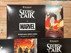 Magic the Gathering Secret Lair-Marvel Spider-Man Rainbow Foil Lot NEW SEALED - Image 2
