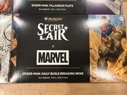 Magic the Gathering Secret Lair-Marvel Spider-Man Rainbow Foil Lot NEW SEALED - Image 5