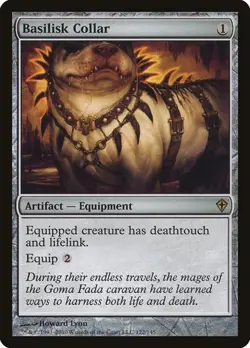 Basilisk Collar Worldwake MP MTG - Image 1