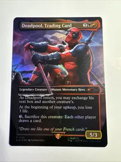 Deadpool, Trading Card (Rainbow Foil) Secret Lair Drop Foil - Image 1