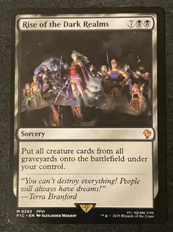 Rise of the Dark Realms 283 Commander: FINAL FANTASY Magic: The Gathering NM - Image 1