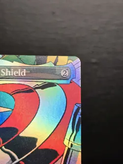 Captain America's Shield (Borderless) (0317) Marvel Super Heroes Foil - Image 2
