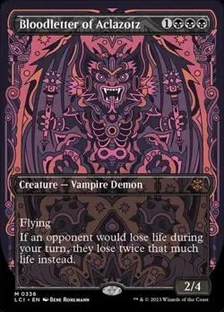 Bloodletter of Aclazotz - Extended Art LCI MP MTG - Image 1