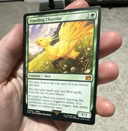 MTG Final Fantasy Traveling Chocobo Mythic #210 - Image 1