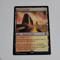 Sacred Foundry R Edge of Eternities 256 NM - Image 1