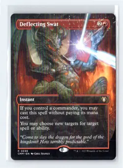 MTG - Deflecting Swat - Commander Masters 0698 Borderless Rare Non Foil - Image 1