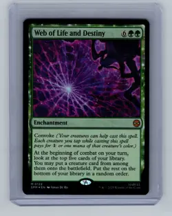 Magic the Gathering - Web of Life and Destiny (SPM) (FOIL) #122 - Image 1