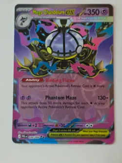 Mega Chandelure EX 038/084 NM Pokemon TCG - Image 1