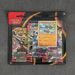 Pokemon TCG - Pitch Black Triple Blister Pack - Binacle Promo (Brand New/Sealed) - Image 1