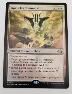 Kozilek's Command Modern Horizons MH3 #11 1x MTG Magic the Gathering x1 Regular - Image 1