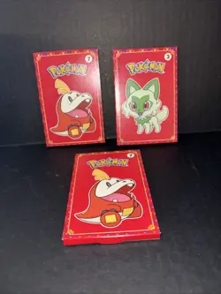 2023 mcdonalds pokemon 3 packs sealed #7-7-3 - Image 1