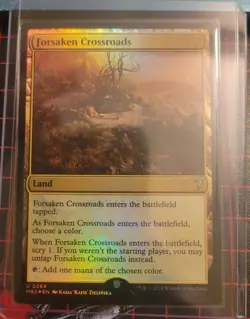 Forsaken Crossroads Mystery Booster 2 Foil mtg land - Image 1