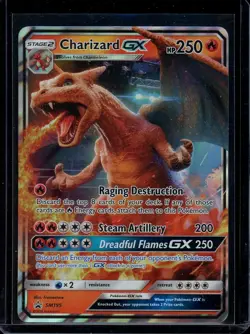 Charizard GX Pokemon 2019 SM Detective Pikachu Black Star Promo SM195 NM-LP - Image 1